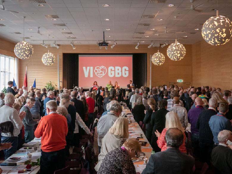 Distriktskongress för Socialdemokraterna i Göteborg